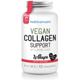 Nutriversum Wshape Vegan Collagen Support kollagén kapszula