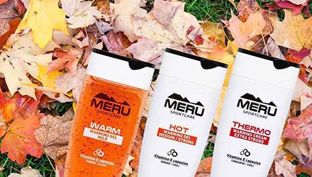 Meru sportkrémek a hideg ellen
